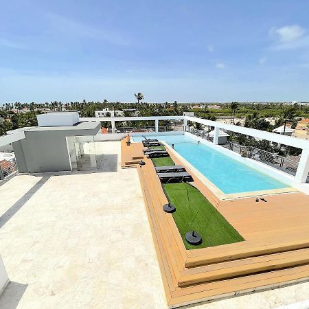 Rooftop Pool Ducassi Studio Suites Deluxe Hotel Beach Club & Spa Punta Cana Exterior foto